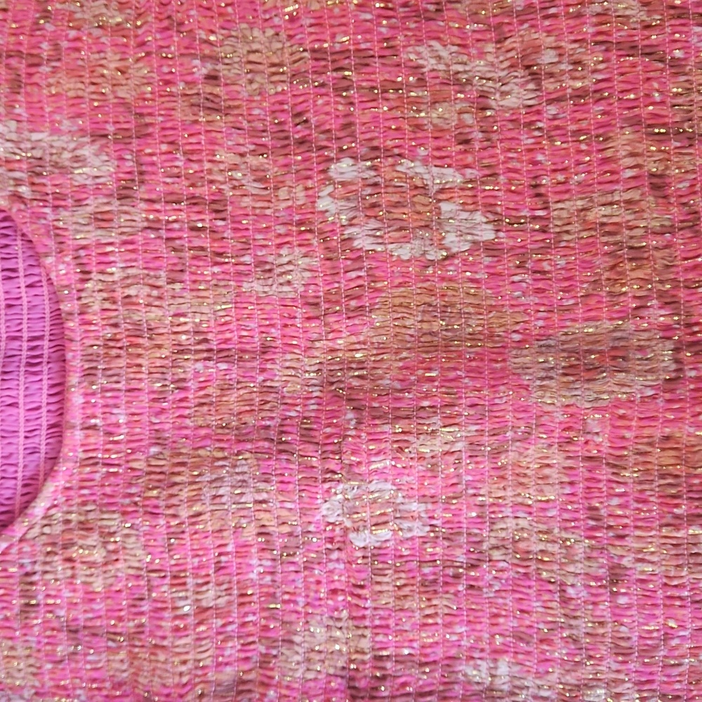 Tularosa Pink Ruffled Top - Picture 3 of 5